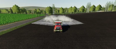 Freightliner 108SD with New Leader L4330G4 Lime / Fertilizer Spreader v1.0
