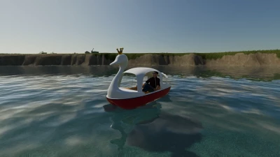 FS19 swan pedal boat v1.0.0.0