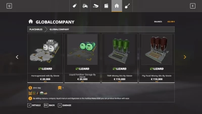 Global Company Mod Pack update by Stevie