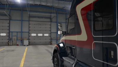 Kenworth T680 New Mirrors v1.0
