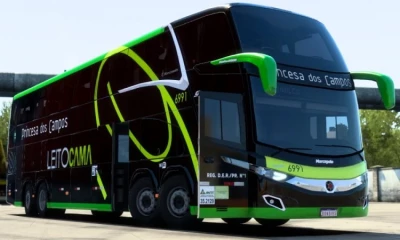 Marcopolo Paradiso New G7 1800 DD V7 ETS2/ATS 1.40