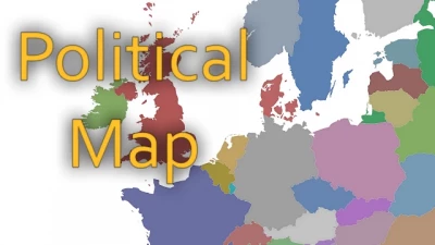 Political Background Map Full Release v1.0