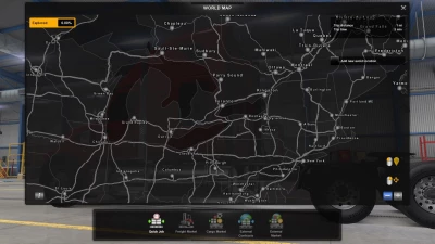 ProMods Complete North American Map Background v1.0