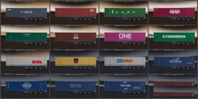 Shipping Container Cargo Pack v2.3 by Satyanwesi 1.40