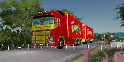 VOLVO FH16 R CIRQUE ZAVATTA v2.0.0.0