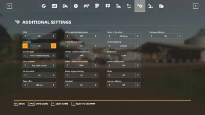 Additional Game Settings v1.1.0.1