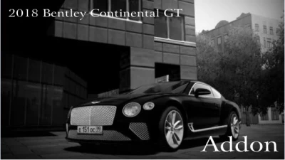 Addon for 2018 Bentley Continental GT by Statte 1.5.9-1.5.9.2