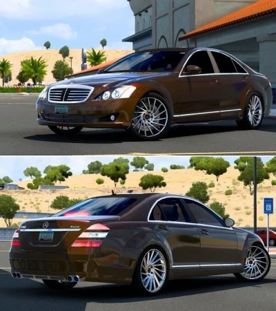 [ATS] Mercedes-Benz W221 S350 2009 v6.1 1.41