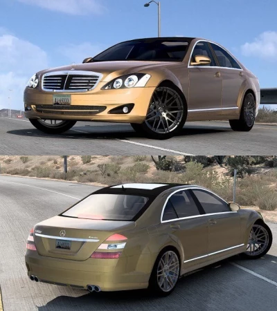 [ATS] Mercedes-Benz W221 S350 2009 v6.1 1.41