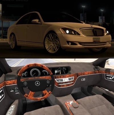[ATS] Mercedes-Benz W221 S350 2009 v6.1 1.41