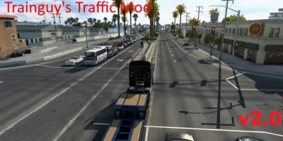 [ATS] TRAFFIC MOD V2.0 BY TRAINGUY 1.41