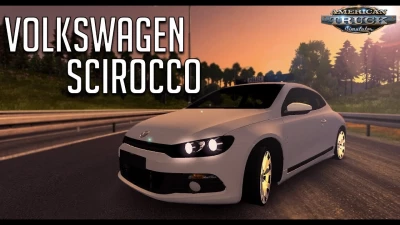 [ATS] Volkswagen Scirocco + Interior v1.7 1.41.x