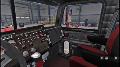 Custom High Res Peterbilt 379 Interior v1.0