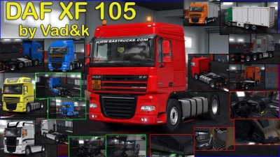 DAF XF 105 by vad&k v7.5 1.41.x
