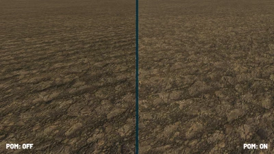 First Look at Parallax Occlusion Mapping in Farming Simulator 22 v1.0