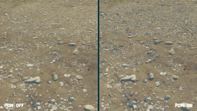 First Look at Parallax Occlusion Mapping in Farming Simulator 22 v1.0