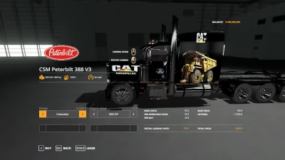 CSM Peterbilt 388 18 Wheeler Truck v3.0