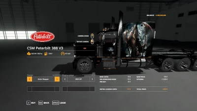 CSM Peterbilt 388 18 Wheeler Truck v3.0