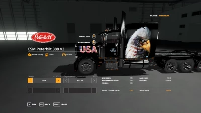 CSM Peterbilt 388 18 Wheeler Truck v3.0