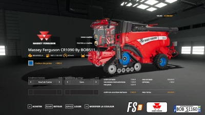 Pack Massey Ferguson CR1090 By BOB51160