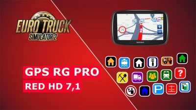 GPS RG PRO RED HD v7.1