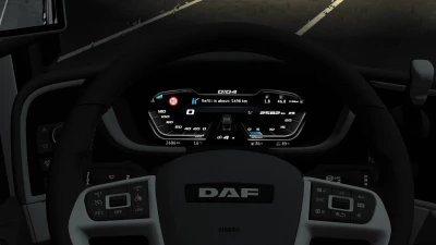 High Quality Dashboard - DAF 2021 XG & XG+ v2.0