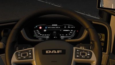 High Quality Dashboard - DAF 2021 XG & XG+ v2.0