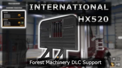 International HX520 Forest Machinery DLC Support v1.0
