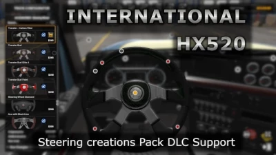 International HX520 Steering Creations Pack DLC Support v1.0
