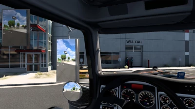 Kenworth W900 New Mirrors v1.0