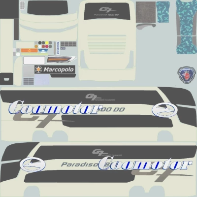 Marcopolo G7 1800DD v2.2 6x2 and 8x2 - ETS2/ATS 1.40