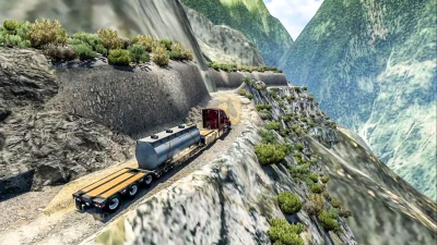 Most Dangerous Roads Map for ATS 1.41