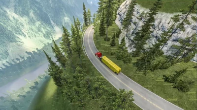 Most Dangerous Roads Map for ATS 1.41