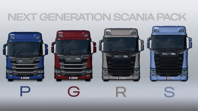 Next Generation Scania P G R S v2.4 1.41