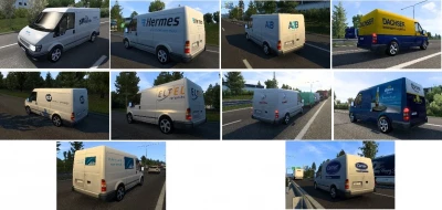 Nissantruck Ets2 Ai Vans Pack v1.0