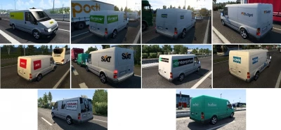 Nissantruck Ets2 Ai Vans Pack v2.0