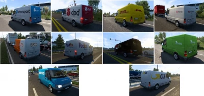 Nissantruck Ets2 Ai Vans Pack v3.0