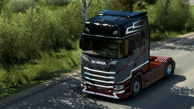 Noll&Fils SCANIA S580 PAINTJOB v1.0