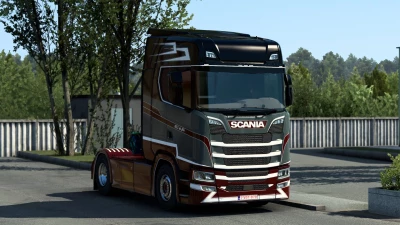 Noll&Fils SCANIA S580 PAINTJOB v1.0