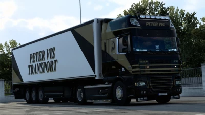 Peter Vis Transport DAF XF105 skin v1.0