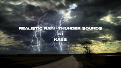 Realistic Water & Rain & Thunder Sounds V4.7 ETS2 1.41