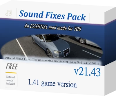ATS Sound Fixes Pack v21.43