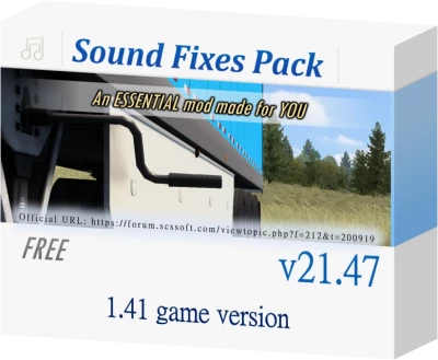 ATS Sound Fixes Pack v21.47