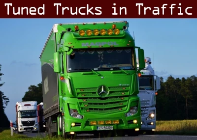 Tuned Truck Traffic Pack by TrafficManiac v3.0