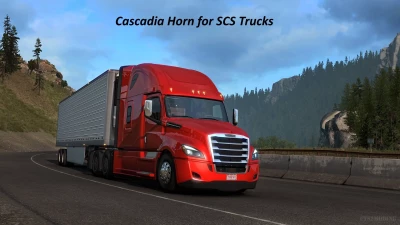 Cascadia air horn sound for all SCS trucks v1.1