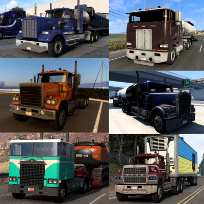 Classic Truck and Trailer Traffic Pack by Trafficmaniac v2.2