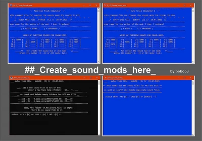 ETS2 Create sound mods 1.41