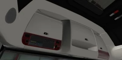 DAF E6 Red - White Interior 1.41.x