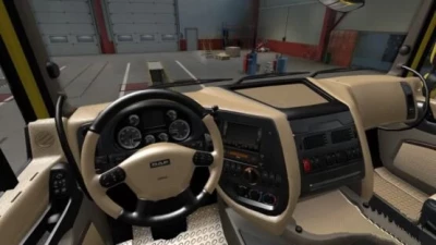 DAF XF 105 Black - Beige Interior 1.41.x