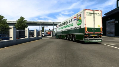 Daf XG+ 2021 & Trailer van Jan Deckers 1.41